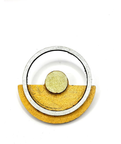 Broche demi-cercle
