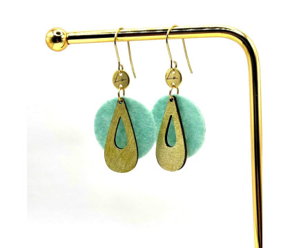 Boucles d'oreilles Floro