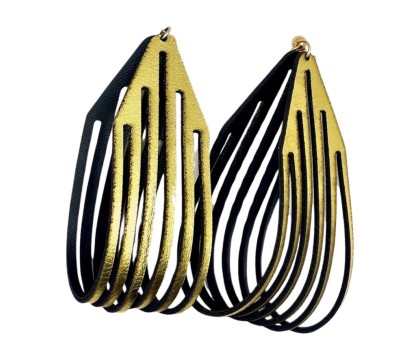 Boucles d'oreilles Nairobi doré