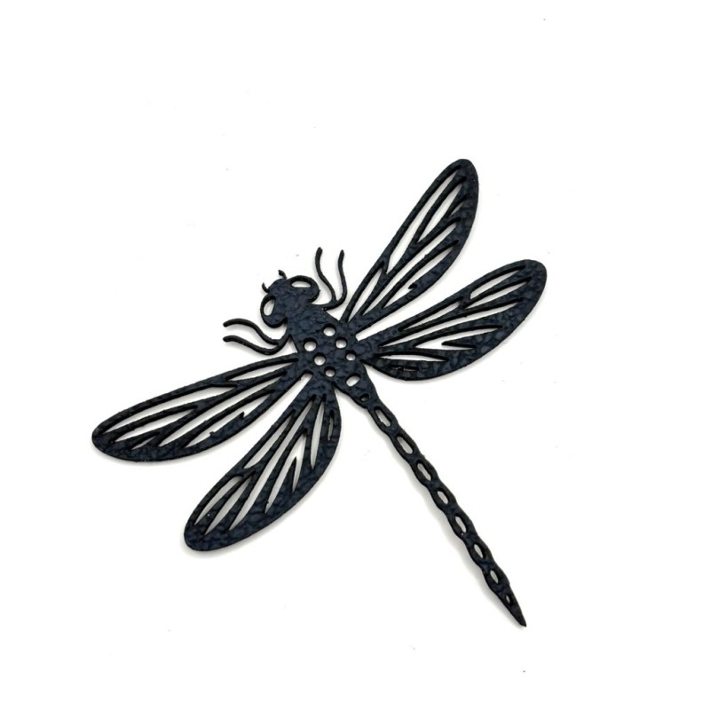 Broche en bois en forme de colibri