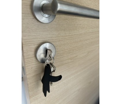 Porte clef câlin en cuir