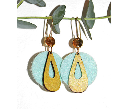 Boucles d'oreilles Floro