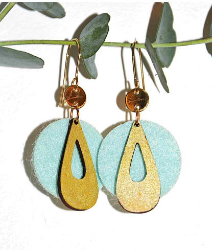 Boucles d'oreilles Floro