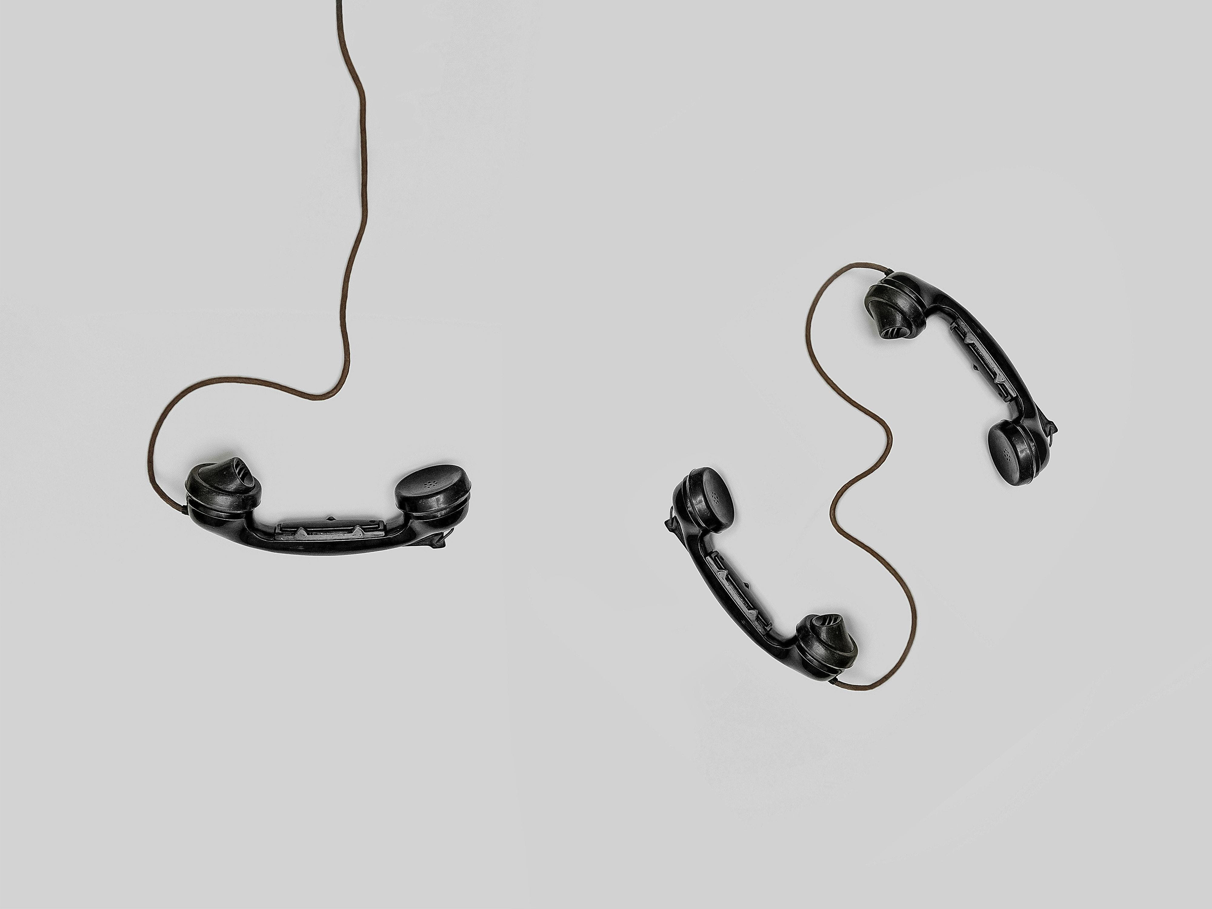 Photo de deux téléphone