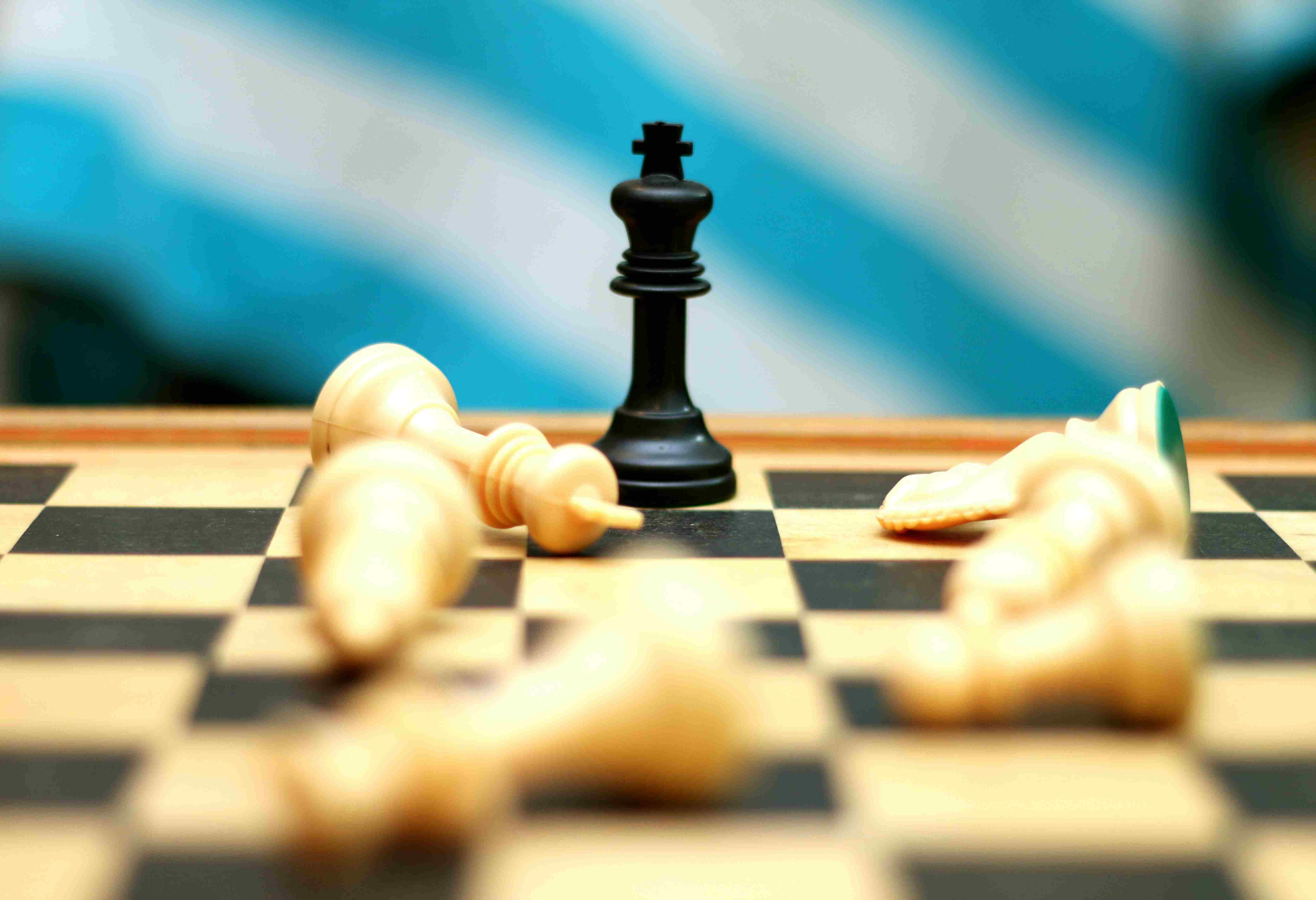 Photo d'un jeu d'échec 